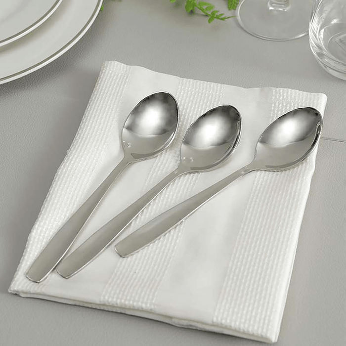 Dozorme 3-Piece Dinner Spoon - Silver