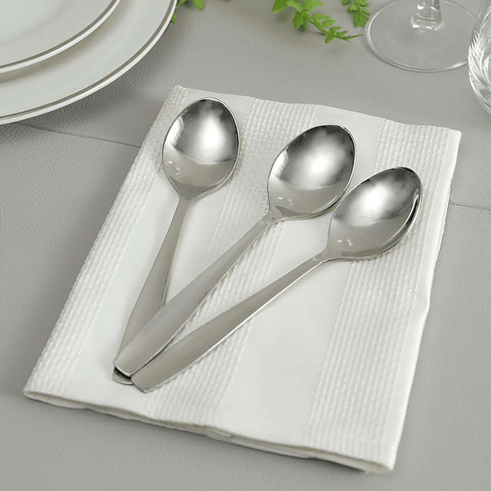 Dozorme 3-Piece Tea Spoon - Silver