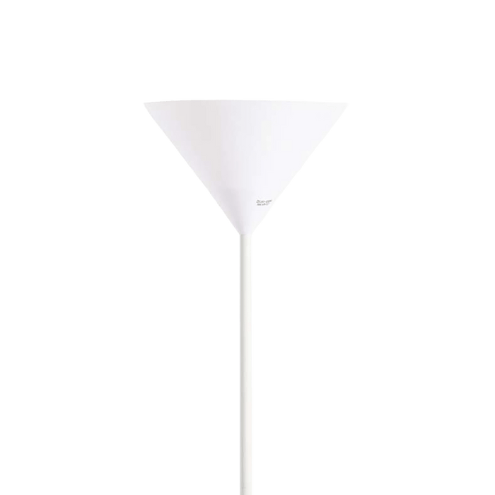 Edina E27 Floor Lamp 175Cm - White