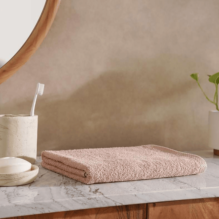 Edsel Cotton Bath Towel - Beige