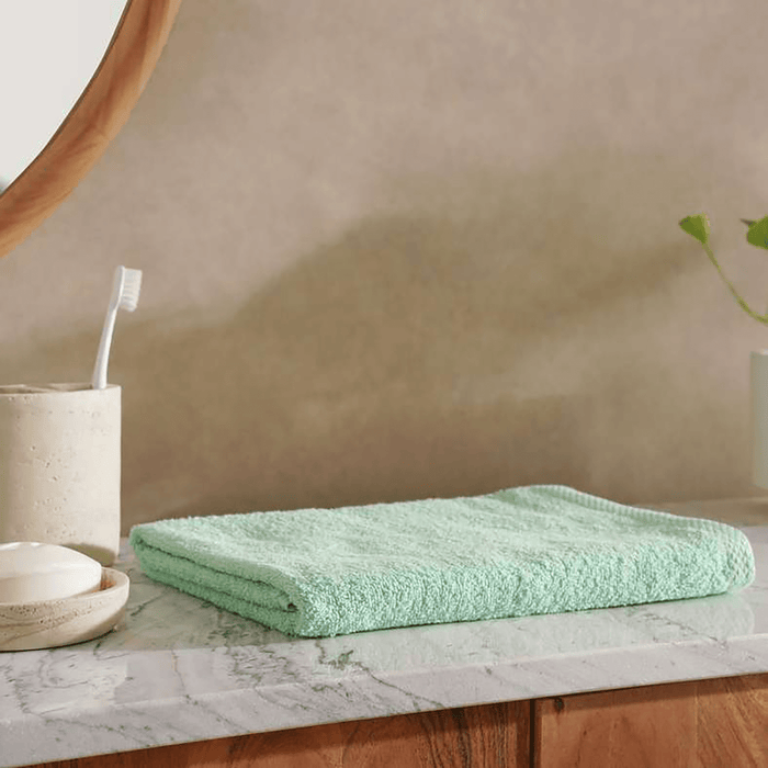 Edsel Cotton Bath Towel - Sage
