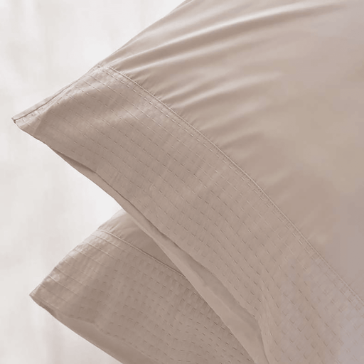 Elegance 2-Piece Pillow Case Set - Grey Pan Home
