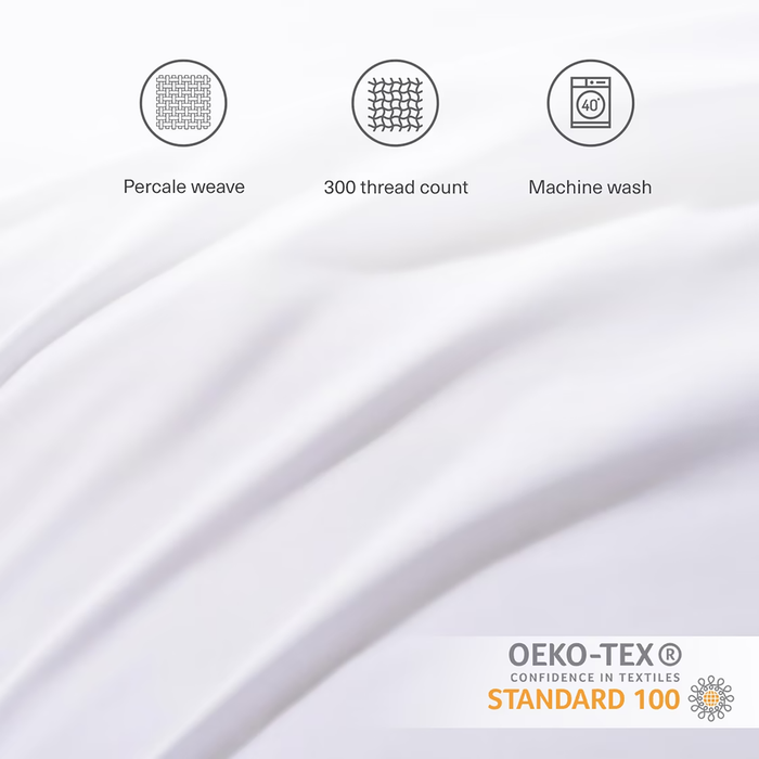 Elegance 2-Piece Pillow Case Set - White Pan Home