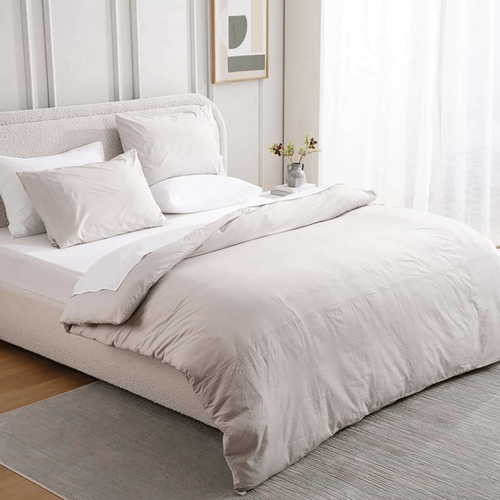 Elegance 3-Piece Duvet Cover Set - Grey