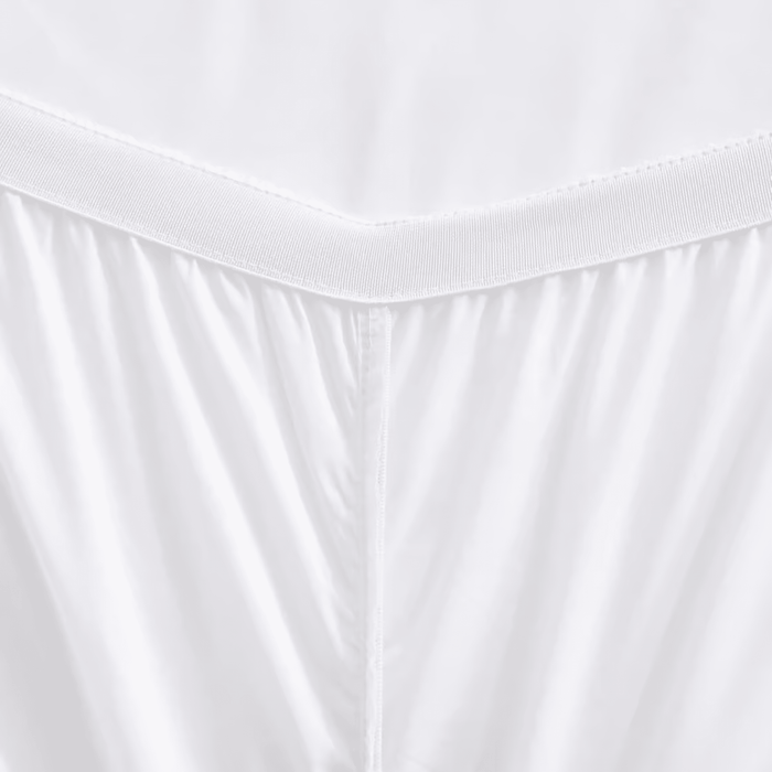 Elegance Fitted Sheet- White Pan Home