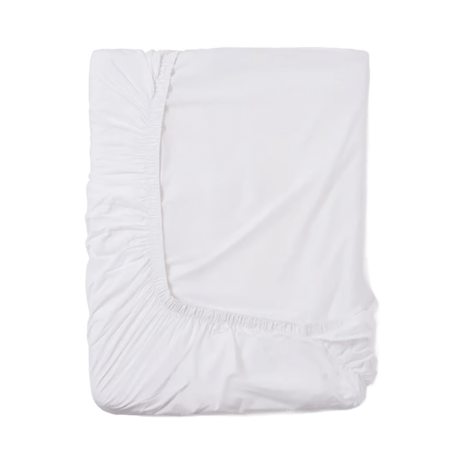 Elegance Fitted Sheet- White Pan Home