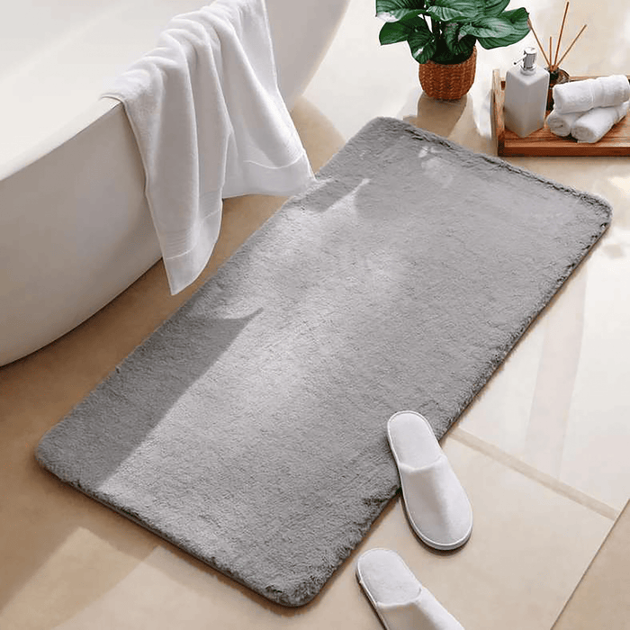 Elegance Memory Foam Bathmat - Grey