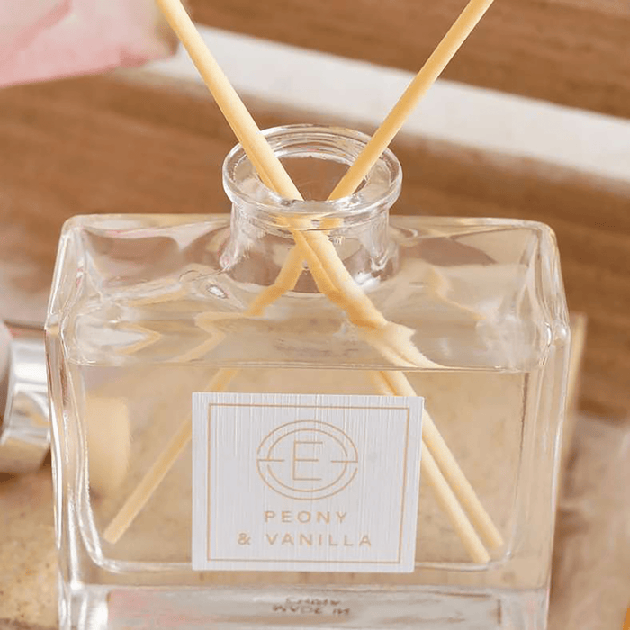 Elegance Peony Vanilla Reed Diffuser 100Ml - Pink
