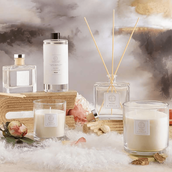 Elegance Peony Vanilla Reed Diffuser 300Ml - Pink
