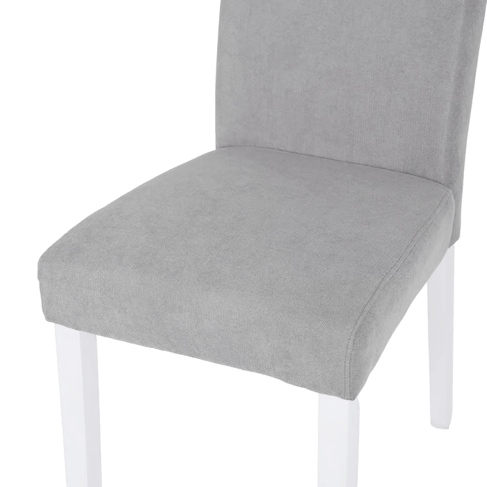 Elke Dining Chair - Grey White Pan Home