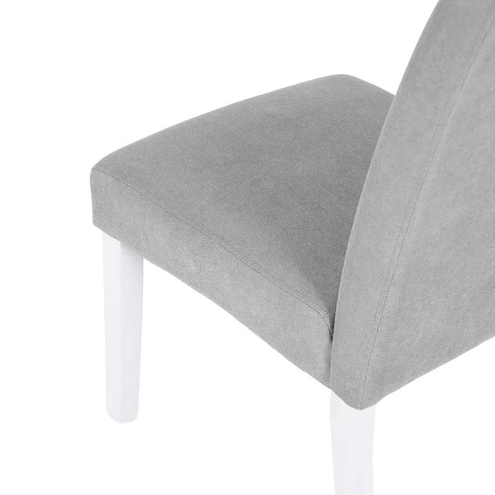 Elke Dining Chair - Grey White Pan Home