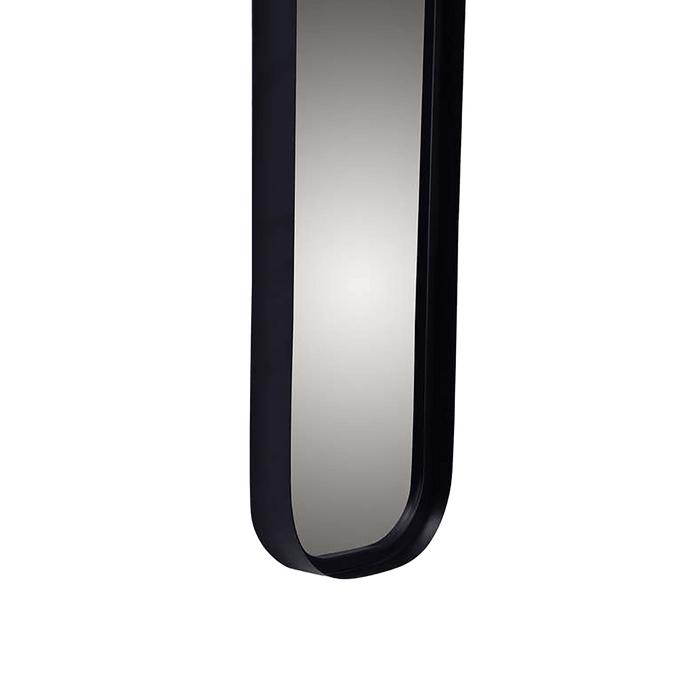 Ember Wall Mirror 21X124cm-Black Pan Home