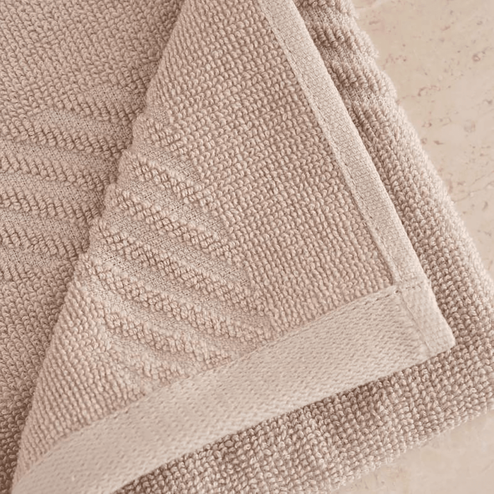 Embossa Textured Fingertip Towel - Beige