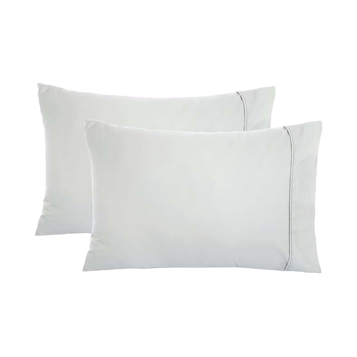 Eminence Living 2-Piece Pillowcase Set - White Pan Home