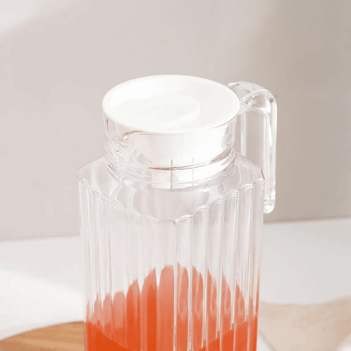 Enzo Jug With Lid 1.3L -Clear