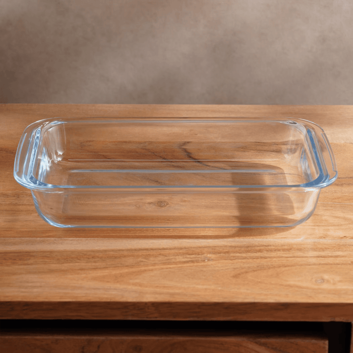 Esme Rectangular Glass Baking Dish -Clear - 29x17 cm
