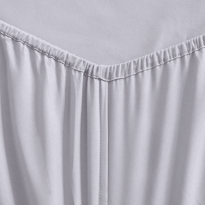 Essential Solid Fitted Sheet 120X200+33cm - Grey