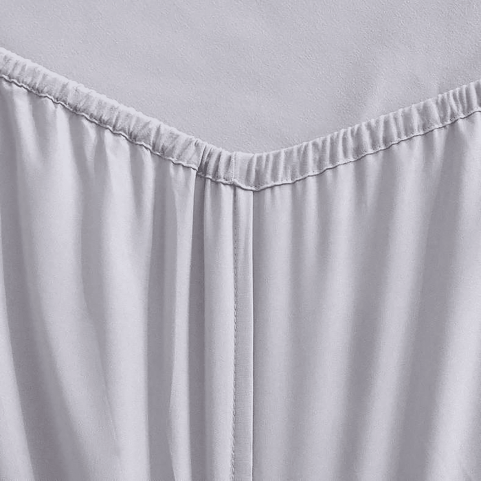 Essential Solid Fitted Sheet 90X200+25cm - Grey