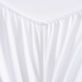 Essential Solid Fitted Sheet- White Pan Home