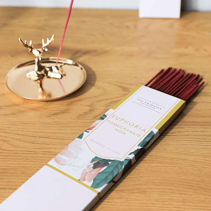 Euphoria Pomegranate Noir 30-Incense Sticks-Pink