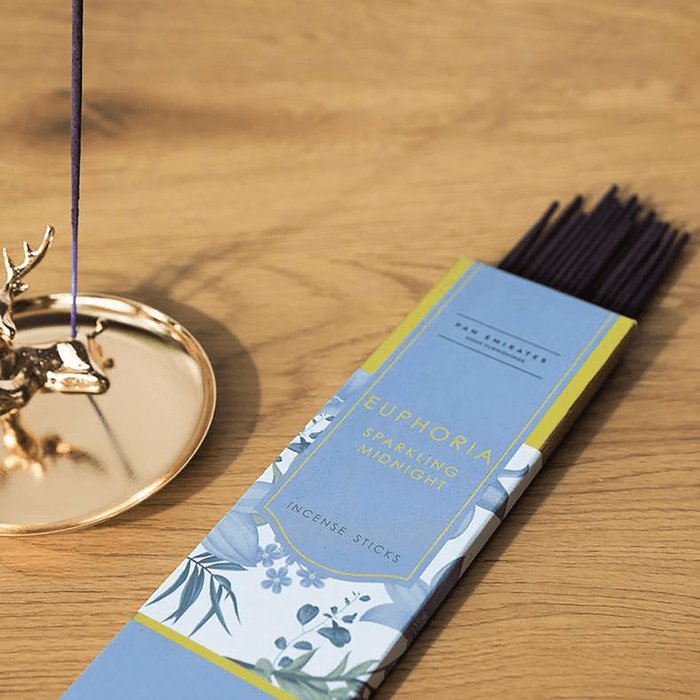 Euphoria Sparkling Midnight 30-Incense Sticks-Turquoise