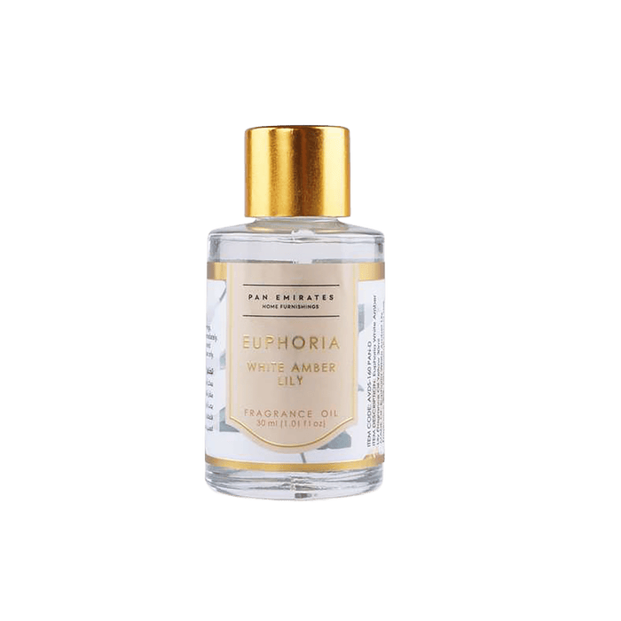 Euphoria White Amber Lily Fragrance Oil 30Ml Yellow