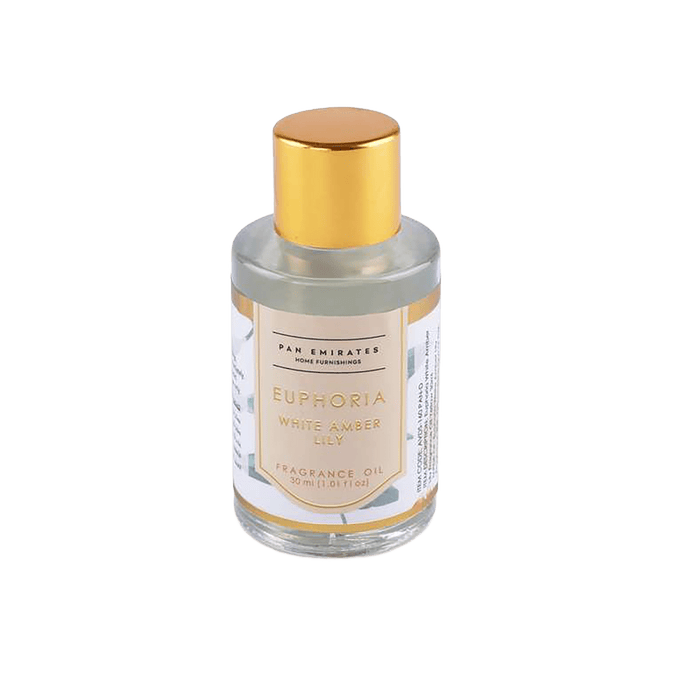 Euphoria White Amber Lily Fragrance Oil 30Ml Yellow