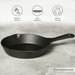 Ferric Cast Iron Fry Pan Black Pan Home