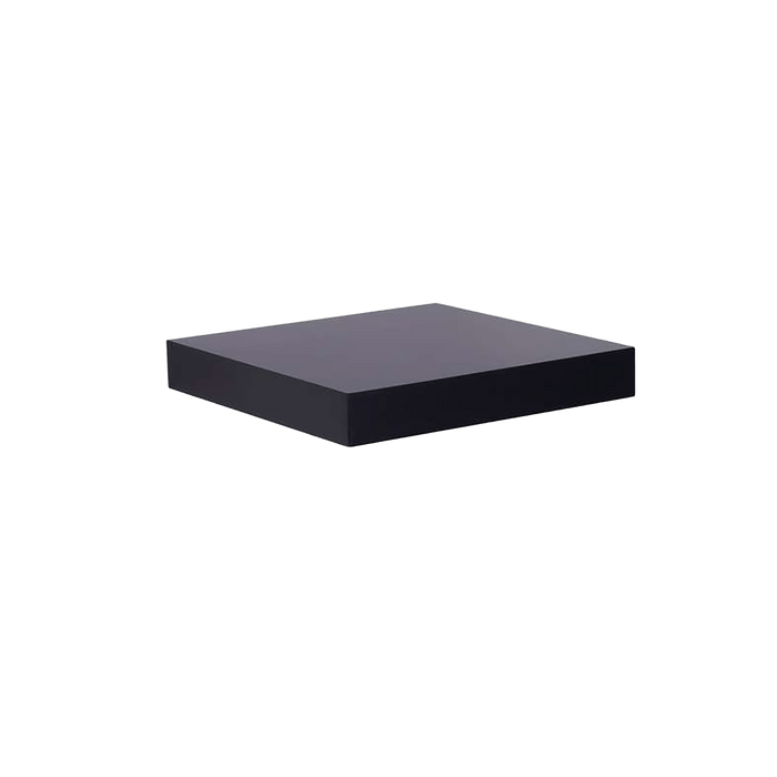 Floating Wall Shelf 25Cm - Black