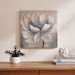 Floret Hand Painted Canvas Wall Art - Blue Pan Home