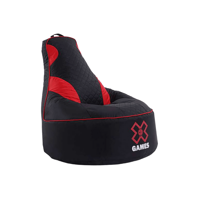 Gamer Filled Bean Bag 85Cm - Black Pan Home
