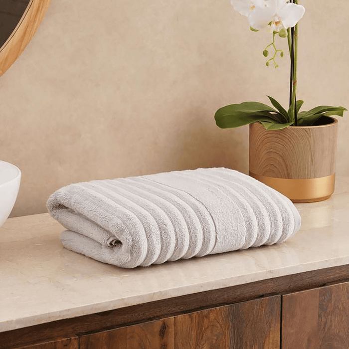 Grandwave 700 Gsm Cotton Bamboo Bath Towel - Silver Grey