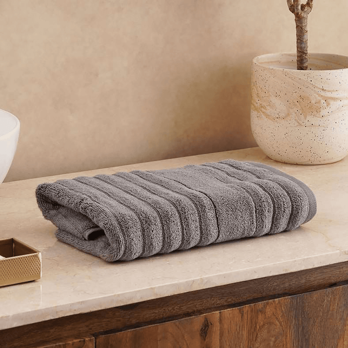 Grandwave 700 Gsm Cotton Bamboo Hand Towel - Charcoal
