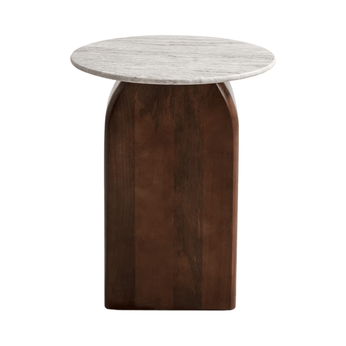 Grugaris New End Table Marble