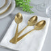 Guilenna 3-Piece Dinner Spoon - Gold Pan Home