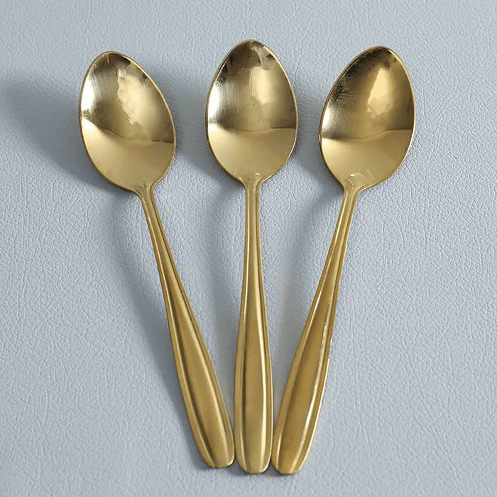 Guilenna 3-Piece Dinner Spoon - Gold Pan Home