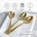 Guilenna 3-Piece Dinner Spoon - Gold Pan Home