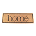 Home Printed Black Line Doormat - Natural Pan Home