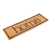 Home Printed Black Line Doormat - Natural Pan Home