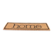 Home Printed Black Line Doormat - Natural Pan Home