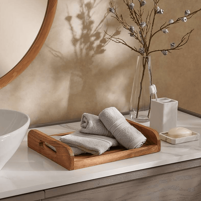 Hydrocotton Luxury 700 Gsm 4Pk Fingertip Towel -Silver Mist