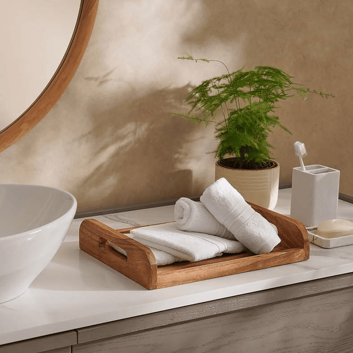 Hydrocotton Luxury 700 Gsm 4Pk Fingertip Towel-White