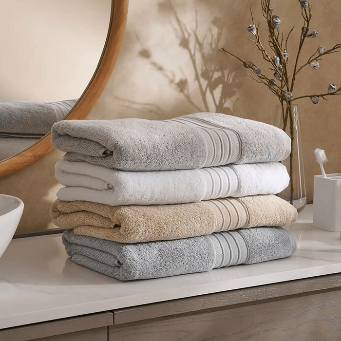 Hydrocotton Luxury 700 Gsm Bath Towel -Silver Mist