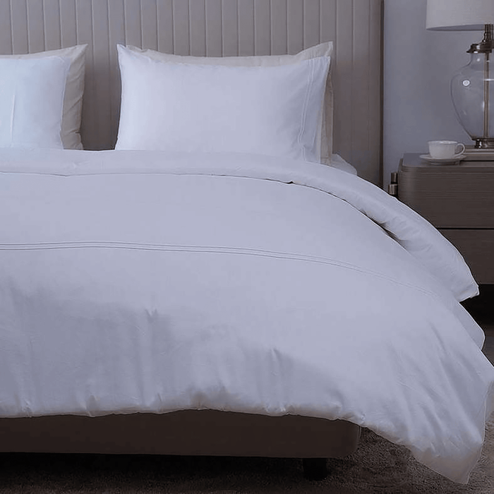 Indulgence 3-Piece Duvet Cover Set 200X200cm-White