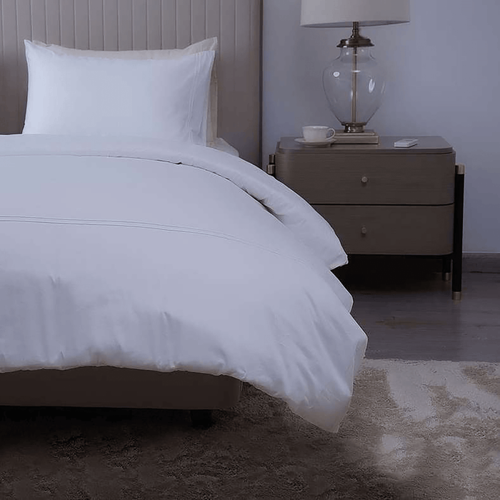 Indulgence 3-Piece Duvet Cover Set White