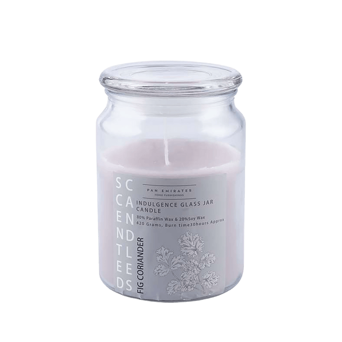 Indulgence Fig Coriander Jar Candle - 30 Hrs