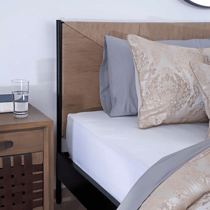 Indulgence Fitted Sheet -White Pan Home