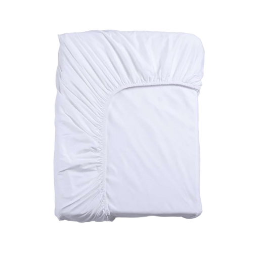 Indulgence Fitted Sheet -White Pan Home
