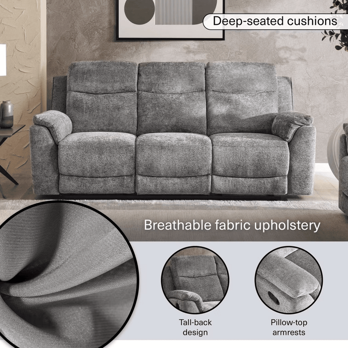 Jont 3 Seater Recliner