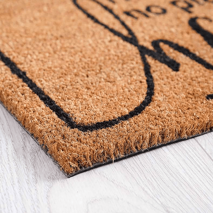 Kade Door Mat - Natural/Black